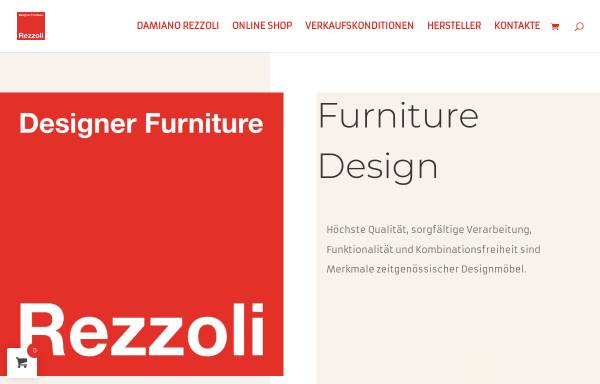 Vorschau von www.rezzoli.ch, Rezzoli Design Furniture