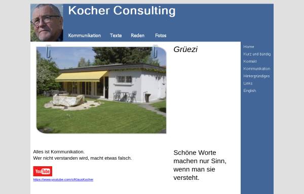 Vorschau von www.kocherconsulting.ch, Kocher Consulting GmbH