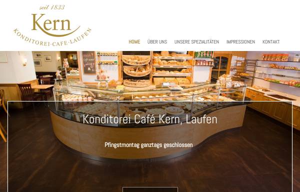 Vorschau von www.cafekern.ch, Café Confiserie Kern