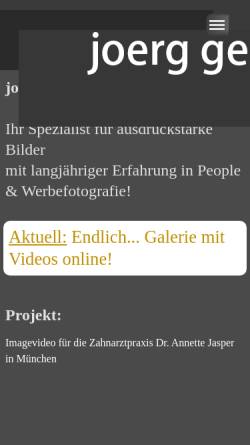Vorschau der mobilen Webseite www.genius-foto.de, Genius TechnoConsult