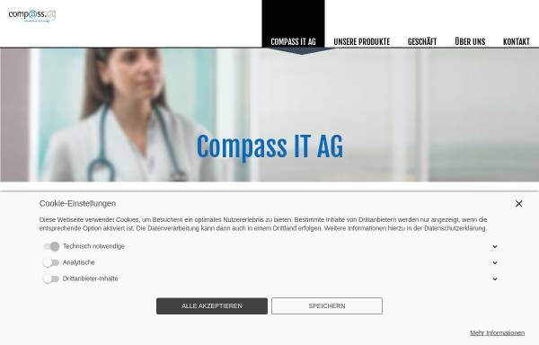 Vorschau von compass-it.ch, Compass Information Technology AG