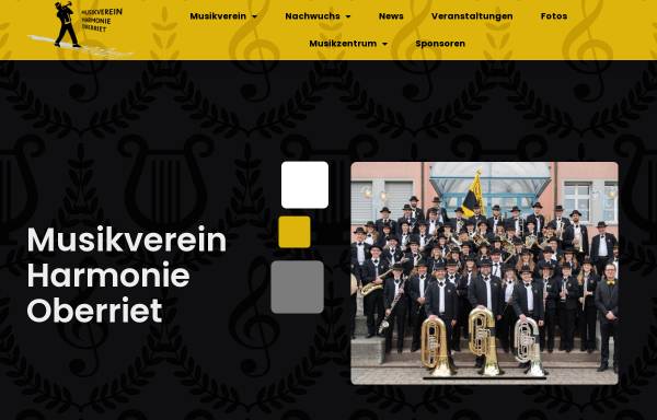 Vorschau von www.musikverein-oberriet.ch, Musikverein Harmonie Oberriet