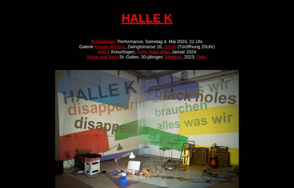 Vorschau von www.hallek.org, Halle K