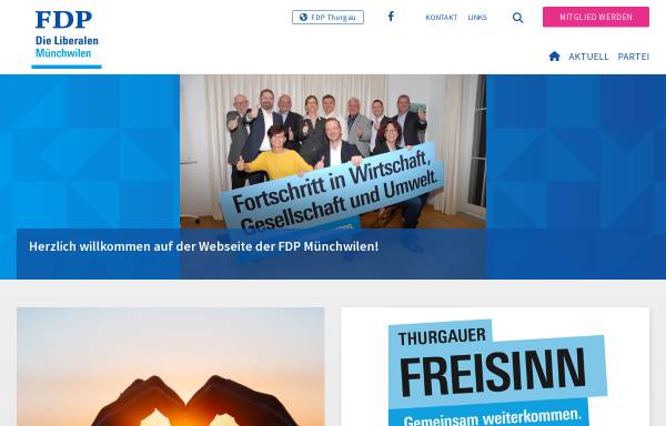 Vorschau von www.fdp-muenchwilen.ch, FDP Bezirk Münchwilen