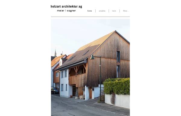 Vorschau von www.holzart.ch, Holzart Architektur AG