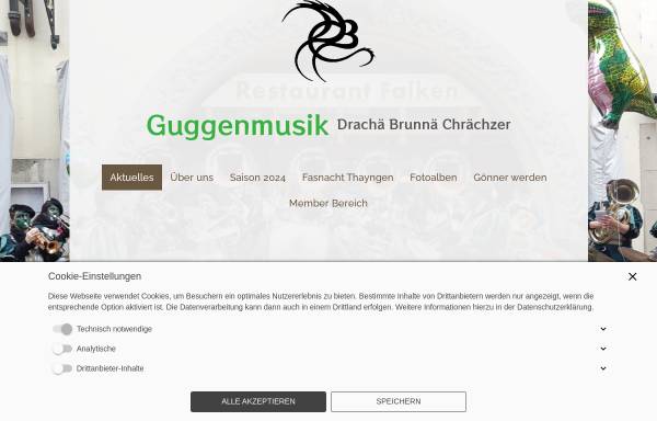 Vorschau von www.dbc.ch, Guggenmusik Drachä-Brunnä-Chrächzer