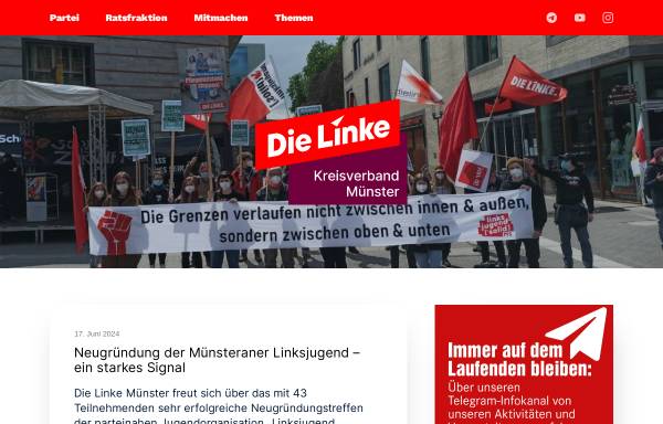 Die Linke., Kreisverband Münster