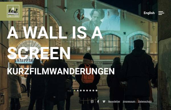 Vorschau von www.awallisascreen.com, A Wall Is A Screen