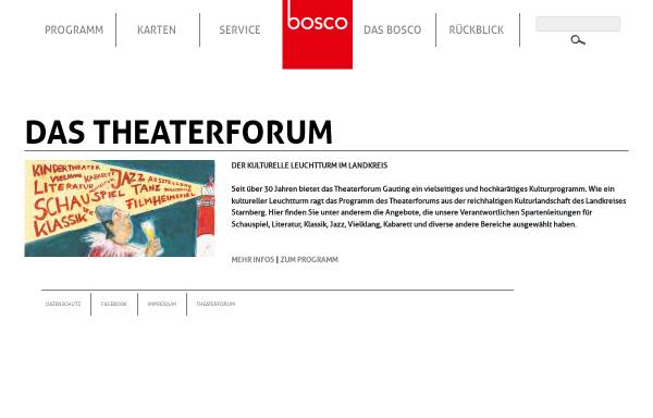 Vorschau von www.theaterforum.de, TheaterForum Gauting e.V.