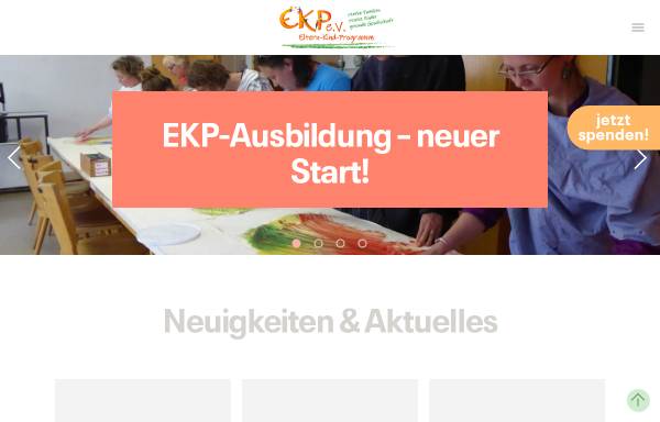 Vorschau von www.ekp.de, Eltern Kind Programm e.V.