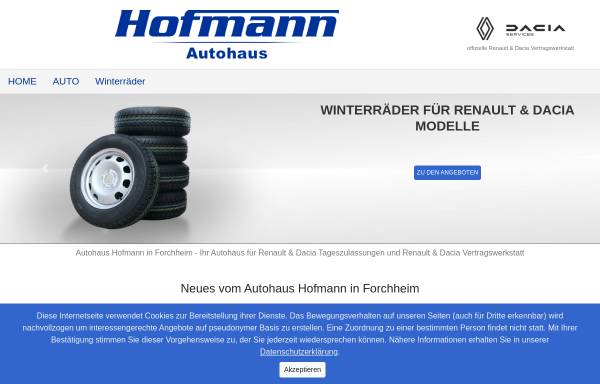 Vorschau von www.renault-hofmann.de, Autohaus Hofmann
