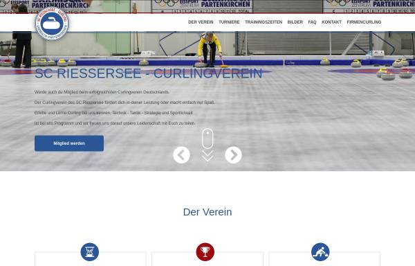 Vorschau von www.curlinggap.de, Curling-Club SC Riessersee e.V.