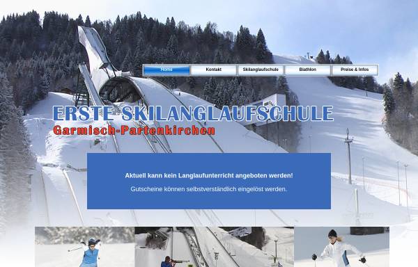 1. Skilanglaufschule Garmisch-Partenkirchen