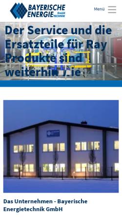 Bayerische Ray Energietechnik GmbH & Co KG