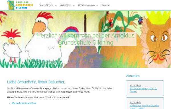 Vorschau von www.arnoldus-grundschule.de, Arnoldus Grundschule