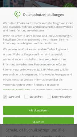 Vorschau der mobilen Webseite christoph-probst-gymnasium.de, Christoph-Probst-Gymnasium