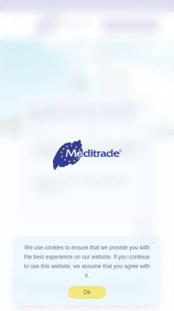Vorschau der mobilen Webseite www.meditrade.de, Roesner-Mautby Meditrade GmbH