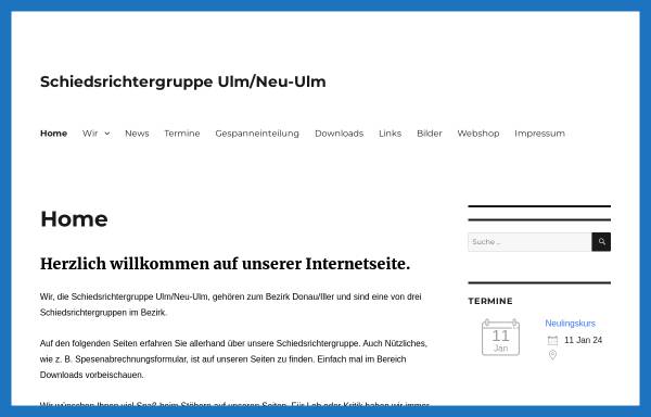 Vorschau von schirigruppe-ulm.de, Schiedsrichtergruppe Ulm/Neu-Ulm
