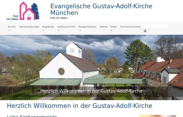 Vorschau von www.gustav-adolf.de, Evangelische Gustav-Adolf-Kirche
