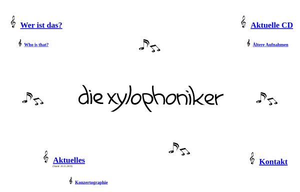 Vorschau von www.xylophoniker.de, Die Xylophoniker