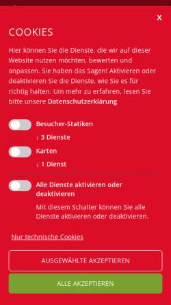 Vorschau der mobilen Webseite www.svp.eu, SVP - Südtiroler VolksPartei