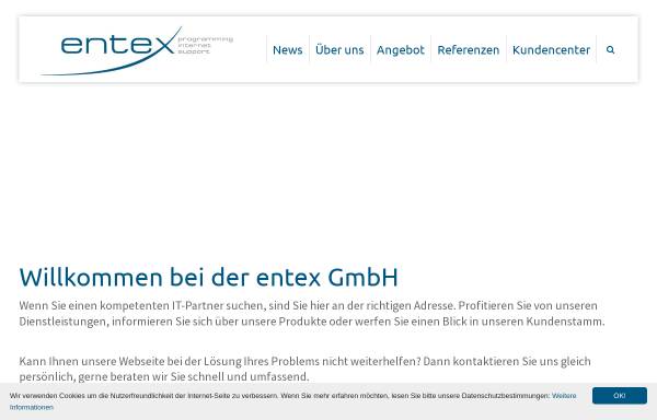 Vorschau von www.entex.ch, Entex GmbH