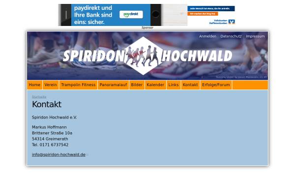 Vorschau von www.spiridon-hochwald.de, Spiridon Hochwald e.V.
