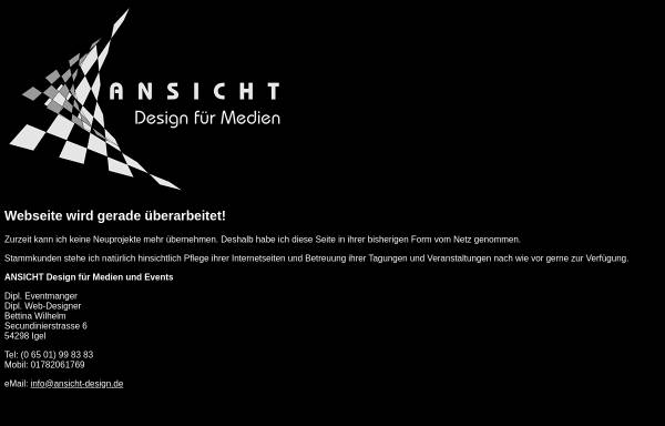 Vorschau von www.ansicht-design.de, ansicht-design