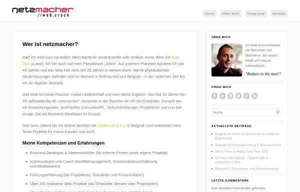 Vorschau von www.netzmacher.ch, netzmacher