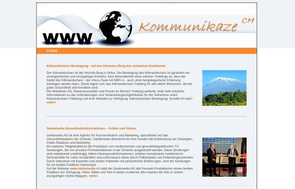 Vorschau von www.kommunikaze.ch, ABC Internet & EDV GmbH