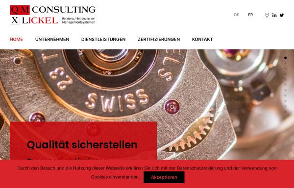 Vorschau von www.lickel.ch, Lickel Consulting