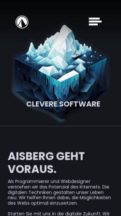 Vorschau der mobilen Webseite www.aisberg.ch, Aisberg GmbH