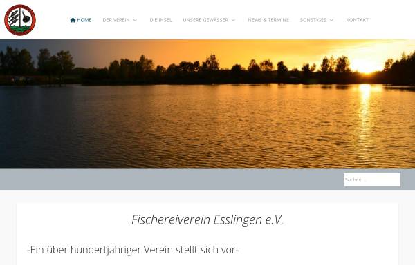 Vorschau von www.fischereiverein-esslingen.de, Fischereiverein Esslingen