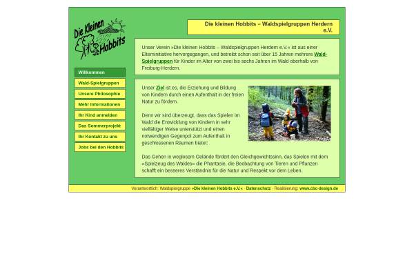 Vorschau von www.die-kleinen-hobbits.de, Die kleinen Hobbits e.V.