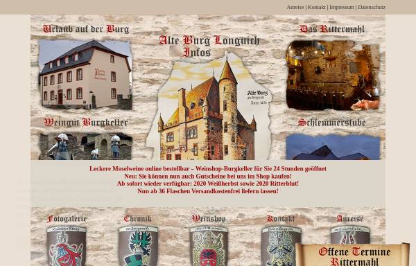 Vorschau von www.alteburg-longuich.de, Alte Burg Longuich