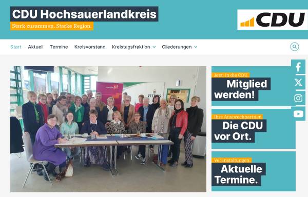 Vorschau von www.cdu-hsk.de, CDU Hochsauerlandkreis
