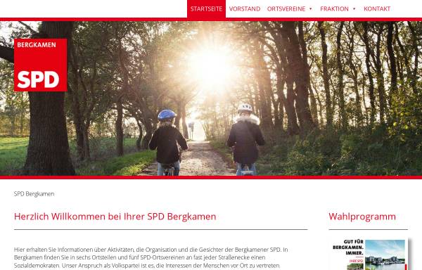 Vorschau von www.spd-bergkamen.de, SPD-Stadtverband Bergkamen
