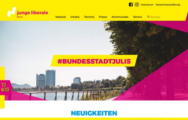 Vorschau von www.julis-bonn.de, JuLis - Junge Liberale Bonn