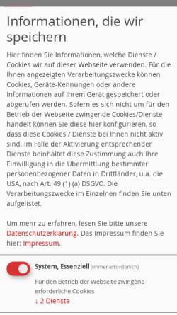 Vorschau der mobilen Webseite www.spd-duelmen.de, SPD Dülmen