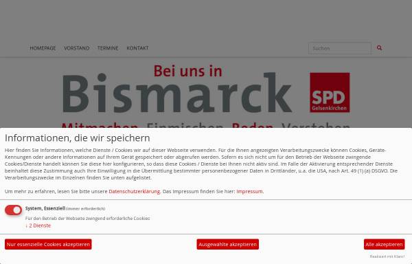 Vorschau von www.spd-bismarck.de, SPD-Ortsverein Bismarck