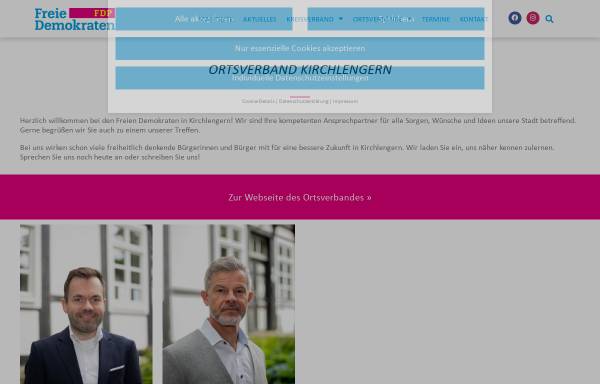 Vorschau von www.fdp-kreis-herford.de, FDP Kirchlengern