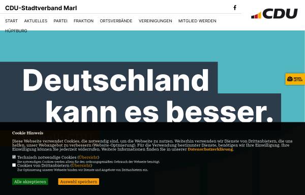 CDU-Stadtverband Marl, Westfalen