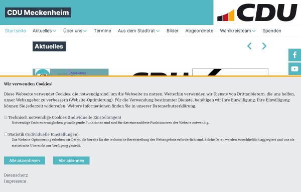 Vorschau von www.cdu-meckenheim.de, CDU Meckenheim
