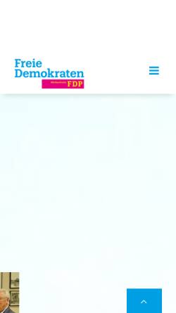 Vorschau der mobilen Webseite www.fdp-meckenheim.de, FDP Meckenheim