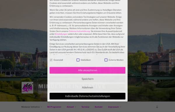 Vorschau von mindener-initiative.de, Mindener Initiative e.V.