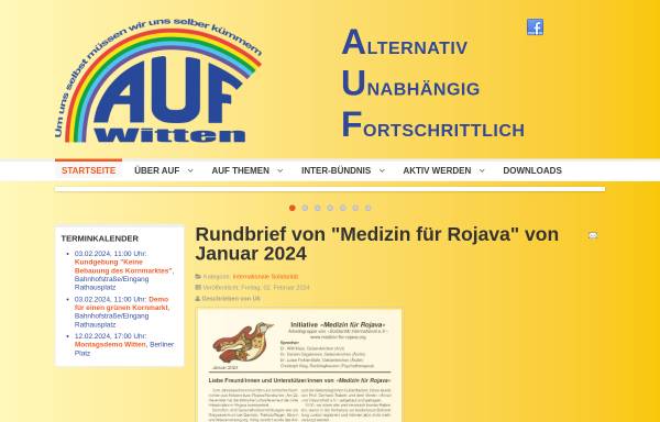 Vorschau von www.auf-witten.de, AUF Witten