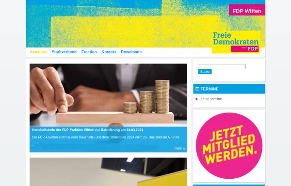 Vorschau von www.fdp-witten.de, FDP Witten