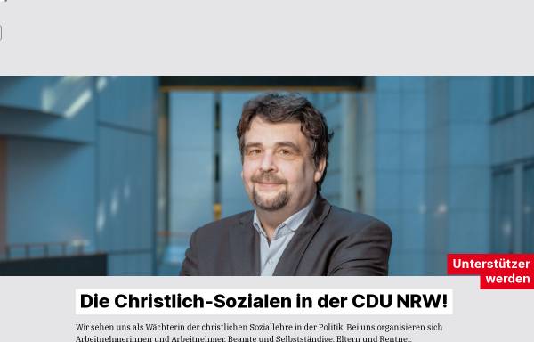 Vorschau von www.cda-nrw.de, CDA Landesverband Nordrhein-Westfalen