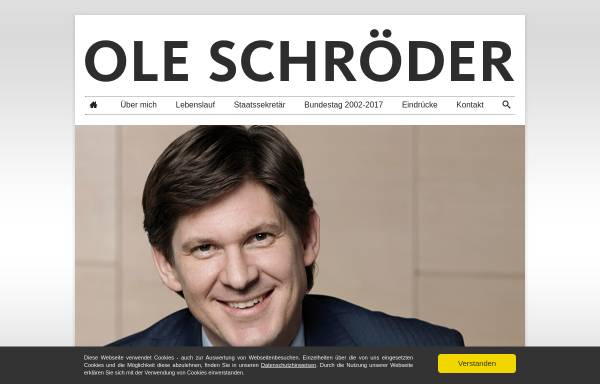 Vorschau von www.ole-schroeder.de, Schröder, Dr. Ole (MdB)