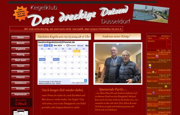 Vorschau von www.kegelklub-dreckigedutzend.de, Das dreckige Dutzend aus Düsseldorf